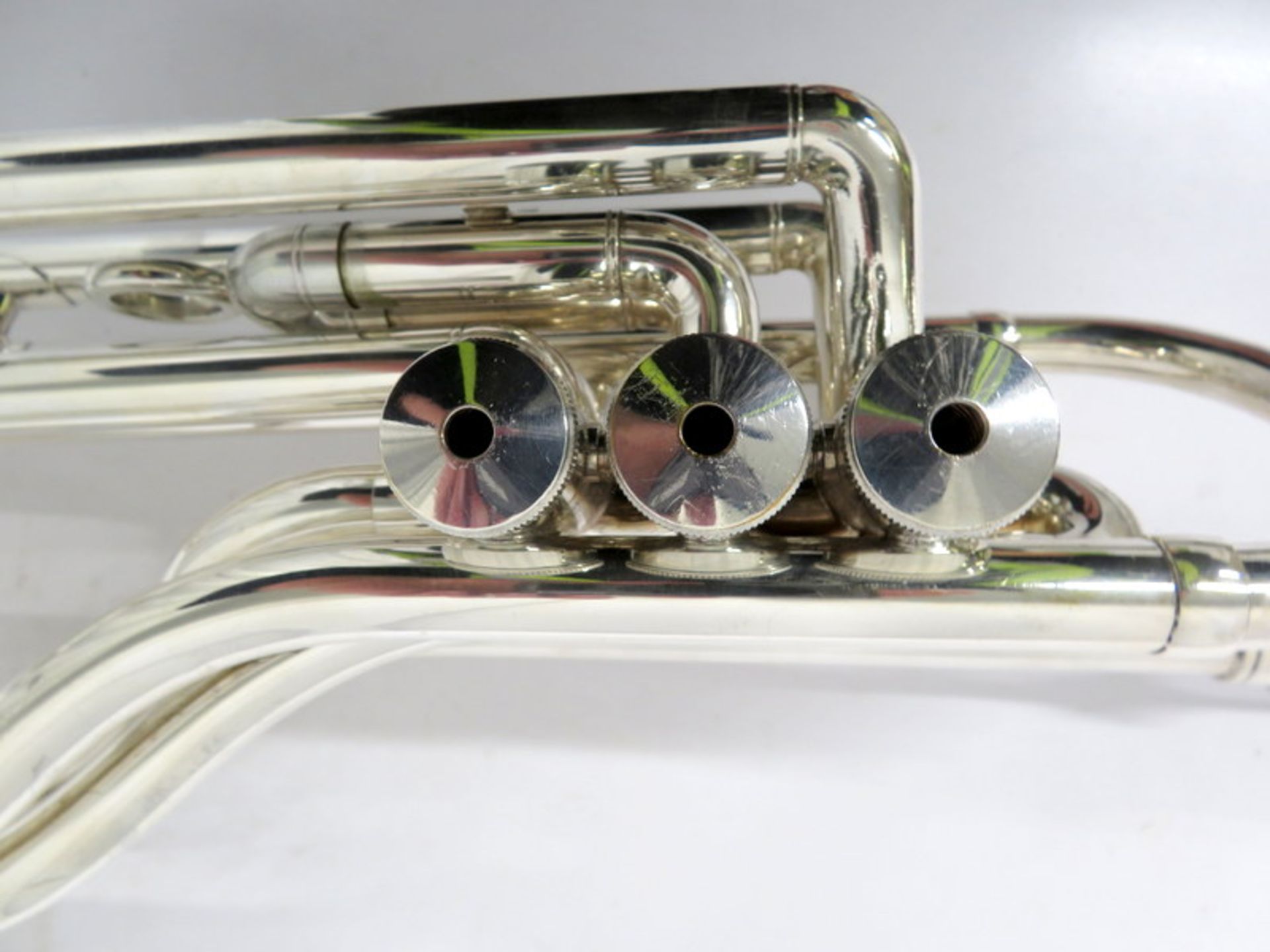 Besson 708 Fanfare Trumpet With Case. Serial Number: 785475. Please Note This Item Has Not - Image 13 of 16