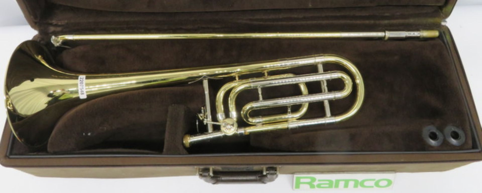 Vincent Bach Stradivarius 42 Tenor Trombone With Case. Serial Number: 19047. Please Note T - Image 2 of 19