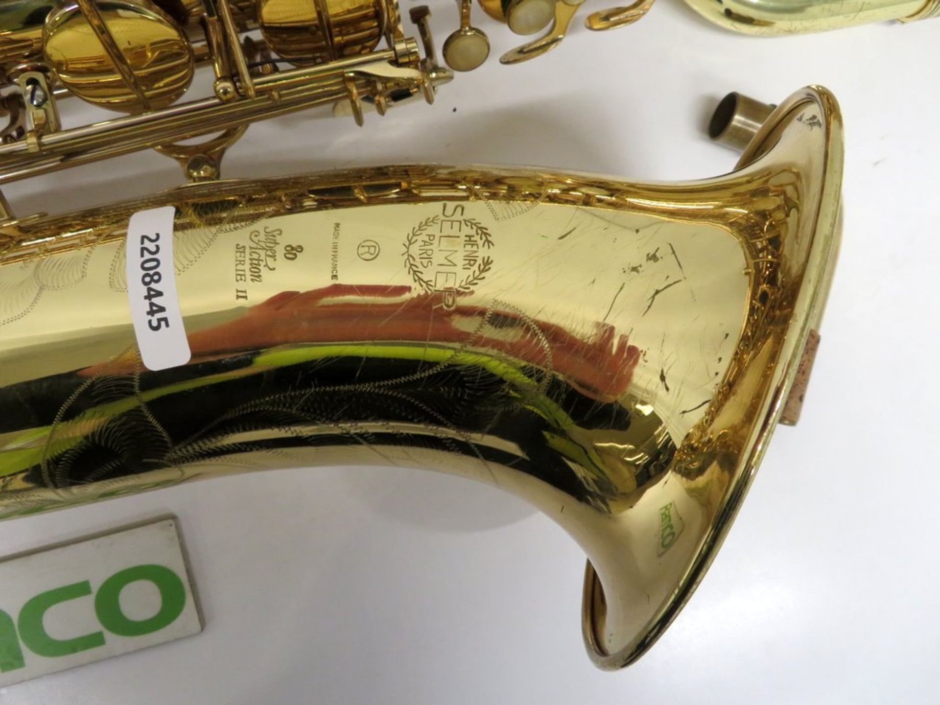 Henri Selmer Super Action 80 Serie 2 Baritone Saxophone With Case. Serial Number: N527543. - Image 4 of 19
