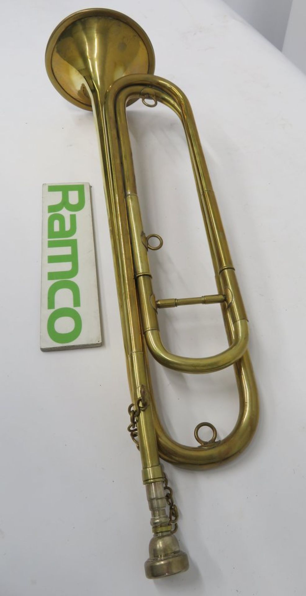 Unbranded Cavalry Trumpet. Please Note This Item Has Not Been Tested And Will Be Sold As S - Image 7 of 8