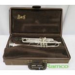 Vincent Bach Stradivarius 43 Trumpet With Case. Serial Number: 522533. Please Note That Th