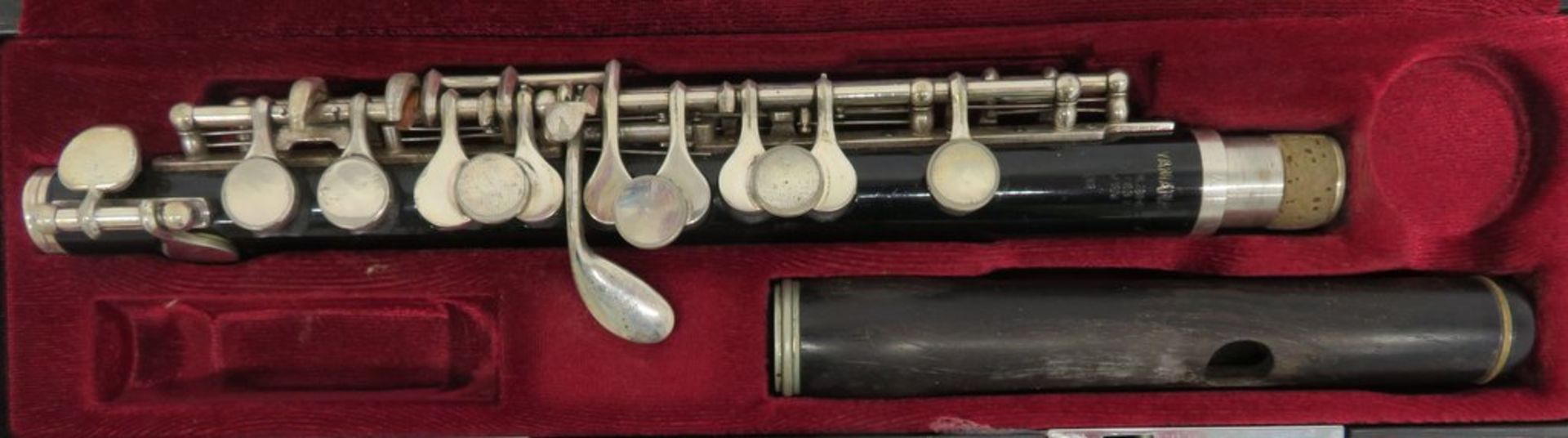 Yamaha PC32 Piccolo With Case. Serial Number: 58774. Please Note That This Item Has Not Be - Image 2 of 8