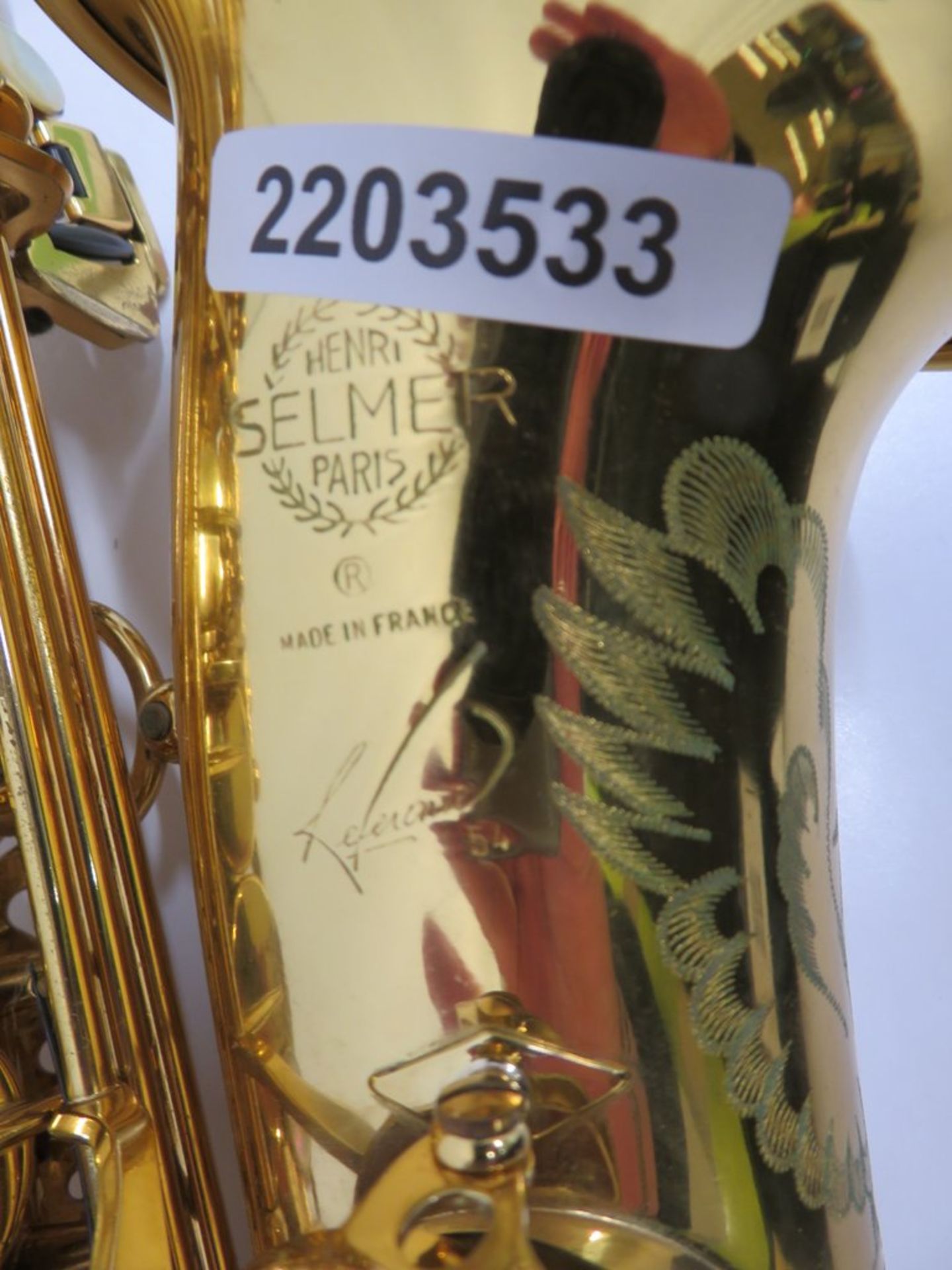 Henri Selmer Super Reference 54 Alto Saxophone With Case. Serial Number: N.698569. Please - Image 6 of 20
