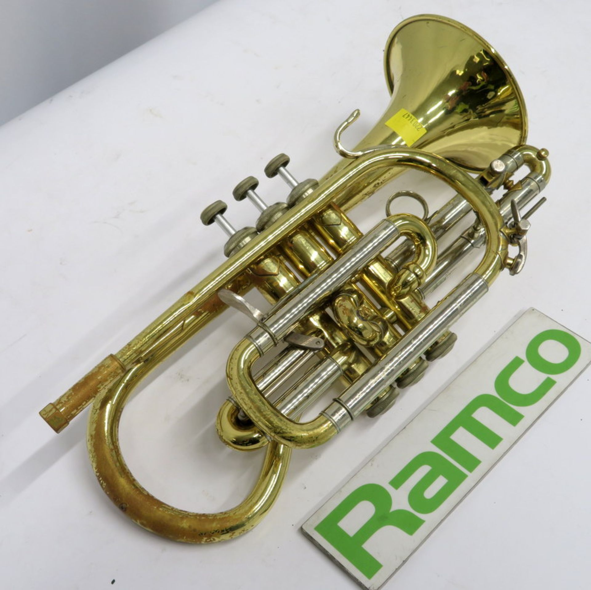 Bach Stradivarius 184 Cornet With Case. Serial Number: 547038. Please Note That This Item - Image 4 of 16