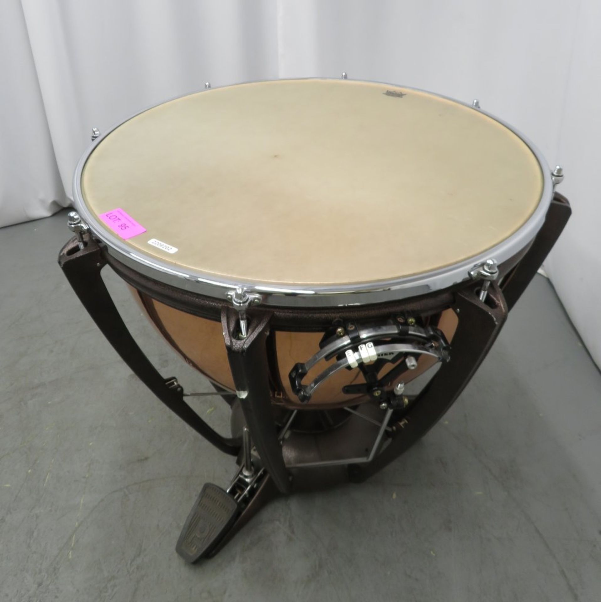 Premier 32"" Kettle Drum Complete With Padded Cover. - Image 2 of 6