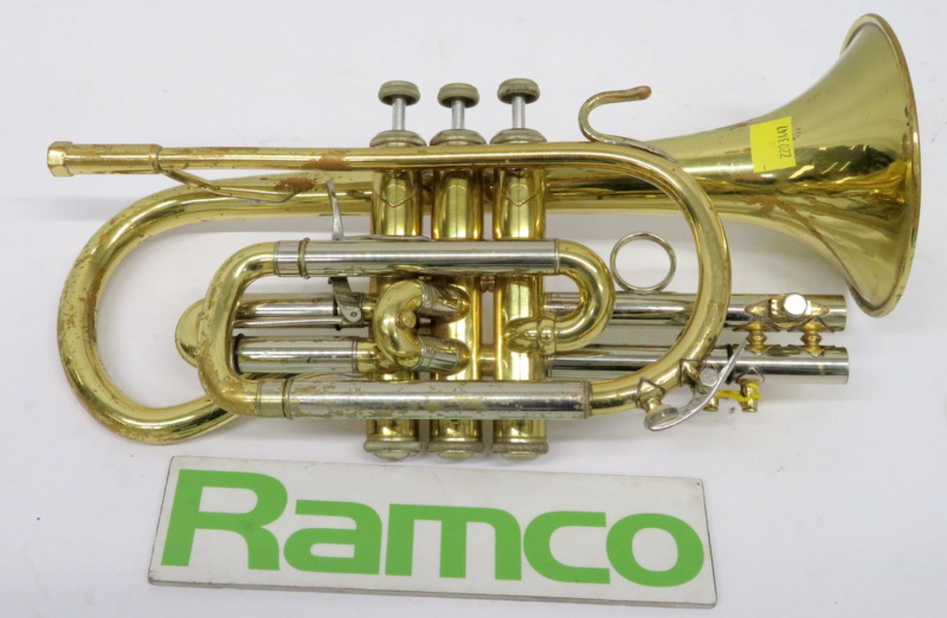 Bach Stradivarius 184 Cornet With Case. Serial Number: 568149. Please Note That This Item - Image 3 of 13