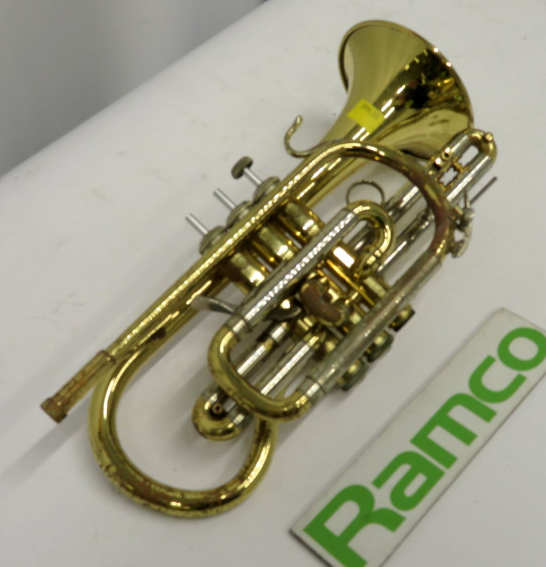 Bach Stradivarius 184 Cornet With Case. Serial Number: 504750. Please Note That This Item - Image 4 of 16