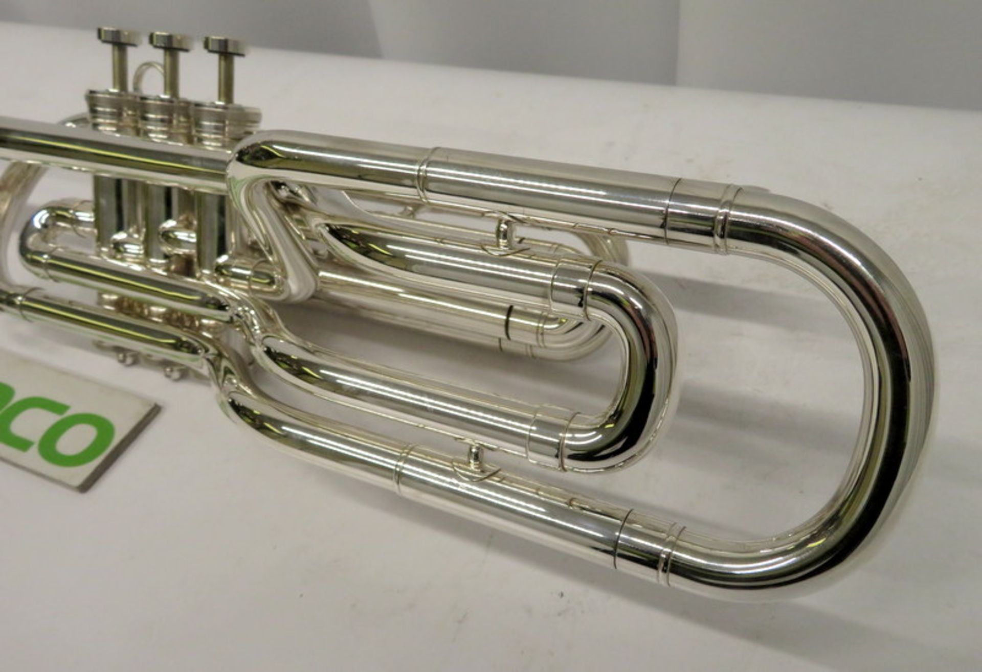Besson International BE708 Fanfare Trumpet With Case. Serial Number: 884167. Please Note T - Image 8 of 15
