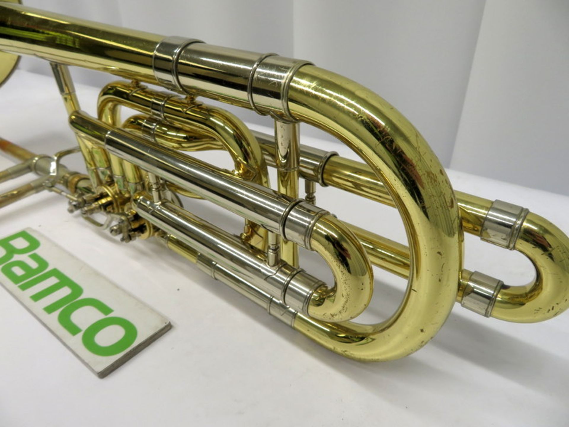 Vincent Bach Stradivarius 50B Trombone With Case. Serial Number: 81000. Please Note That T - Image 6 of 19