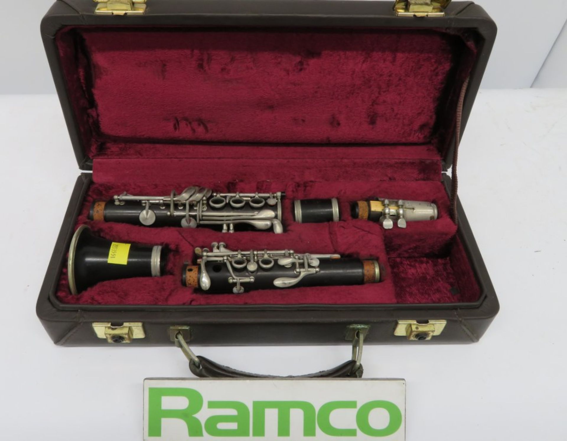 Buffet Crampon E Flat Clarinet With Case. Serial Number: 406320. Full length 42cm Please