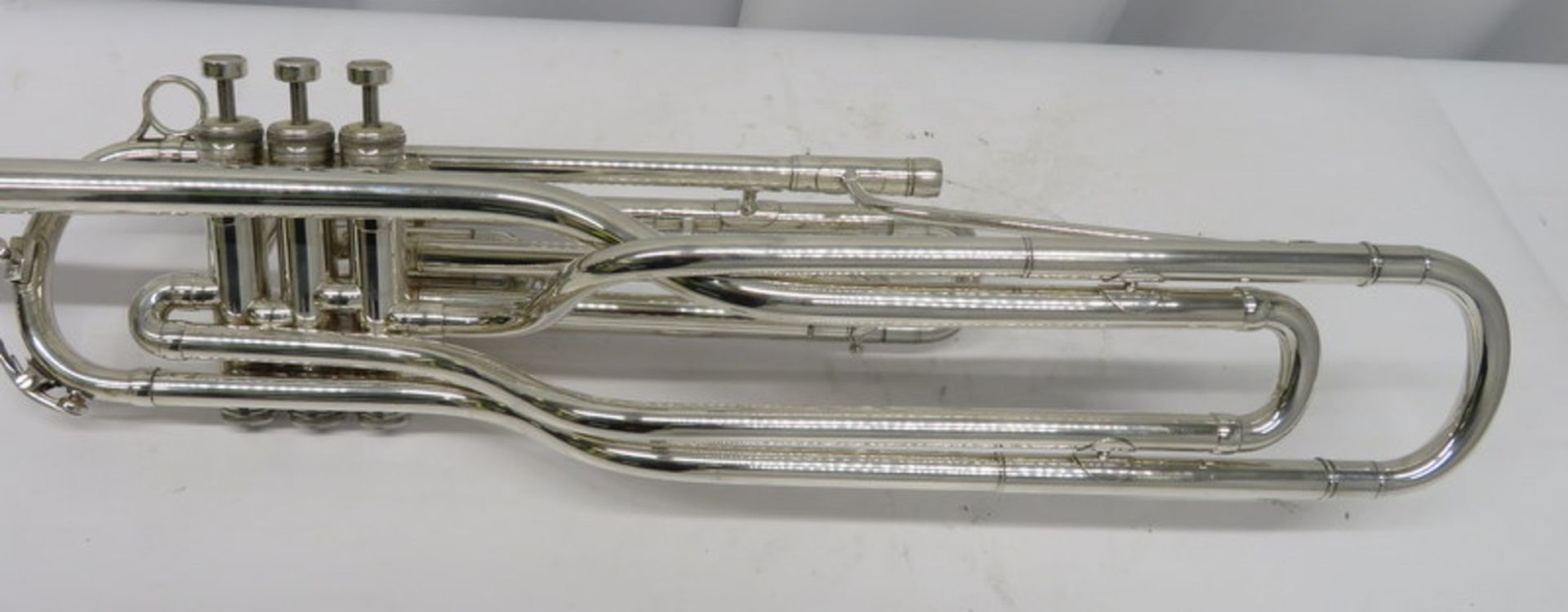 Besson 708 Fanfare Trumpet With Case. Serial Number: 785475. Please Note This Item Has Not - Image 6 of 16