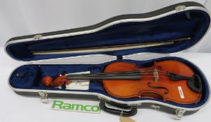 Karl Hofner 702 Violin. Serial Number: 6991. 1996. Approximately 27"" Full Length. Comes W