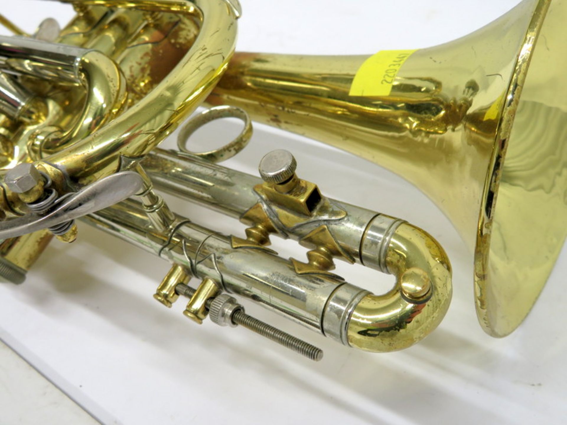 Bach Stradivarius 184 Cornet With Case. Serial Number: 547038. Please Note That This Item - Image 8 of 16