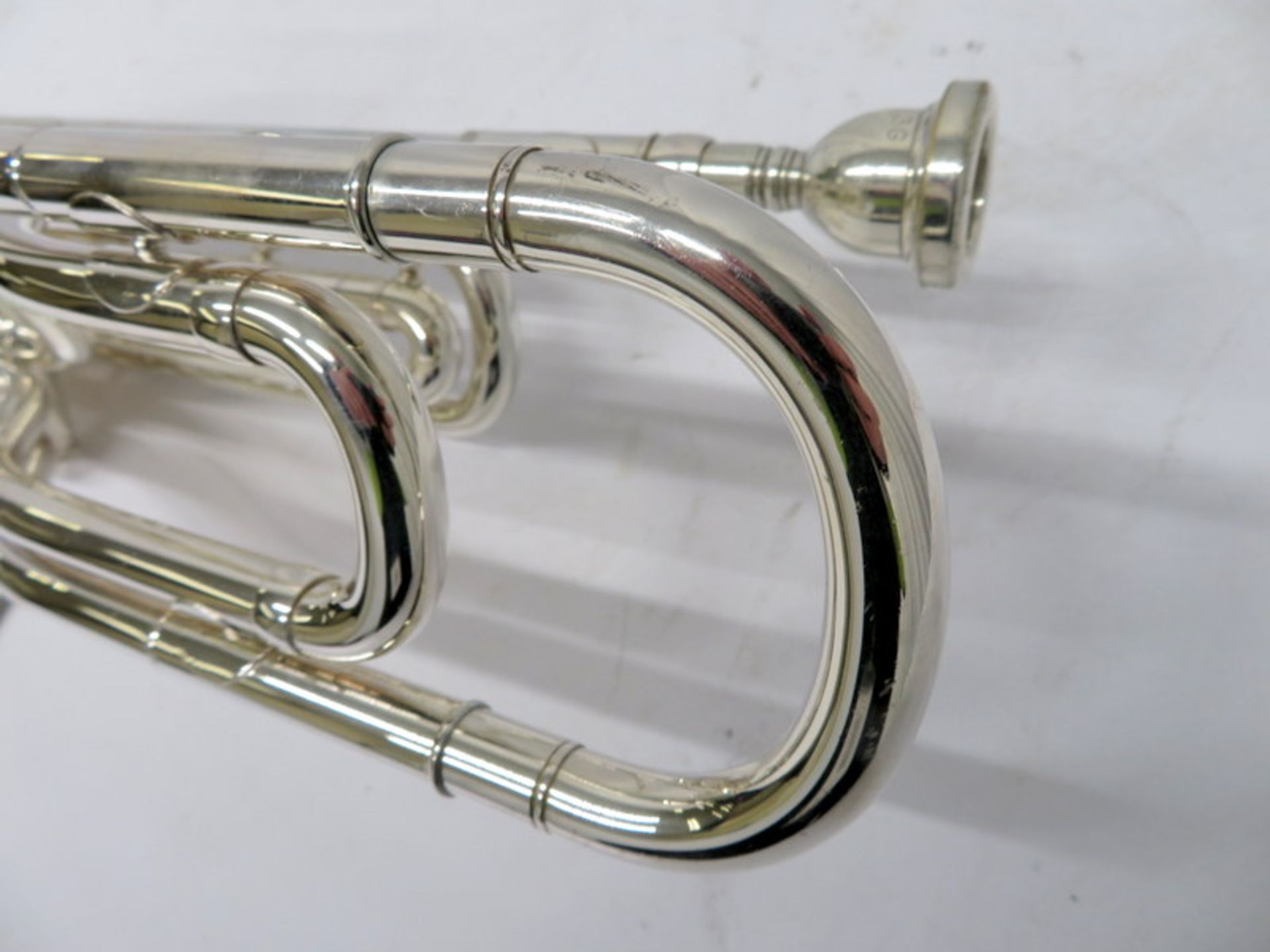 Besson International BE707 Fanfare Trumpet With Case. Serial Number: 867451. Please Note T - Image 10 of 17