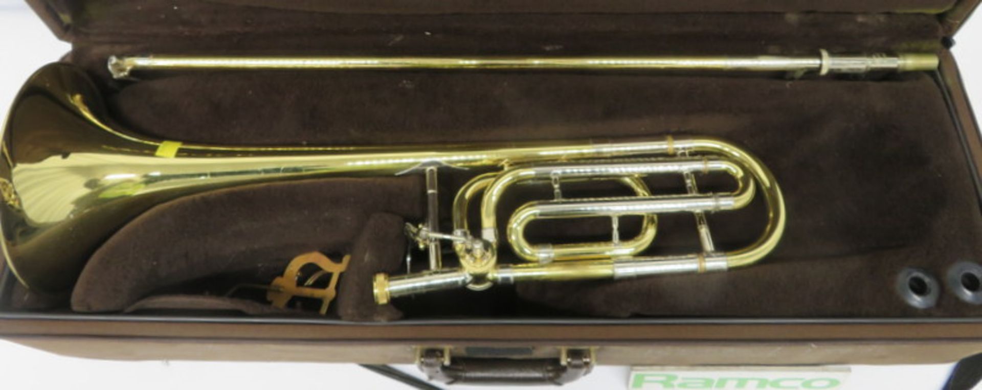 Vincent Bach Stradivarius 42 Tenor Trombone With Case. Serial Number: 18975. Please Note T - Image 2 of 18