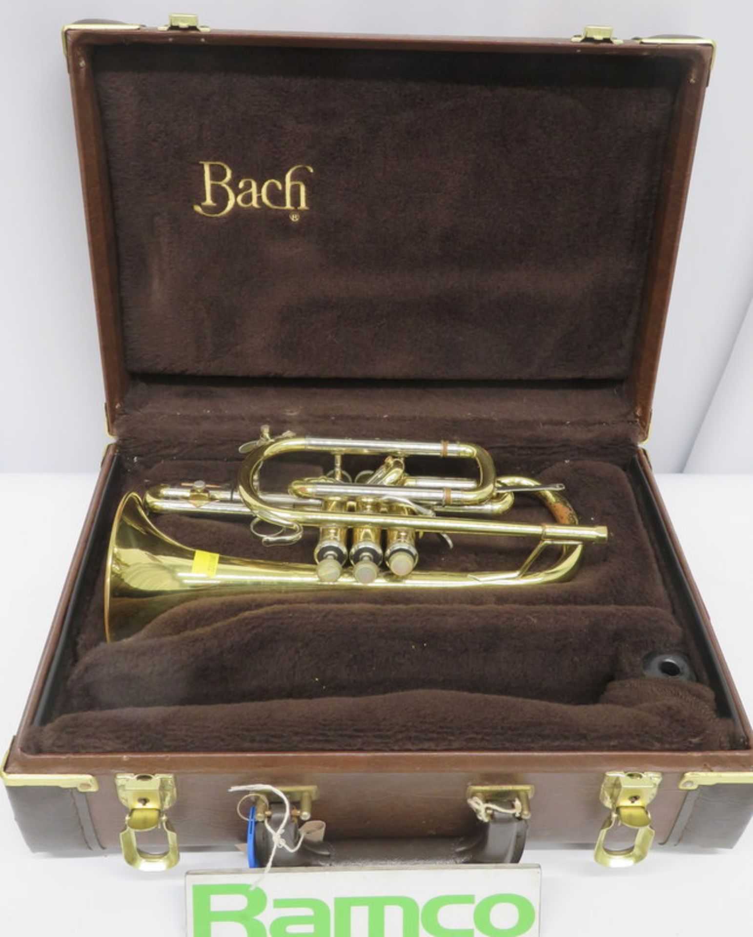 Bach Stradivarius 184 Cornet With Case. Serial Number: 511937. Please Note That This Item