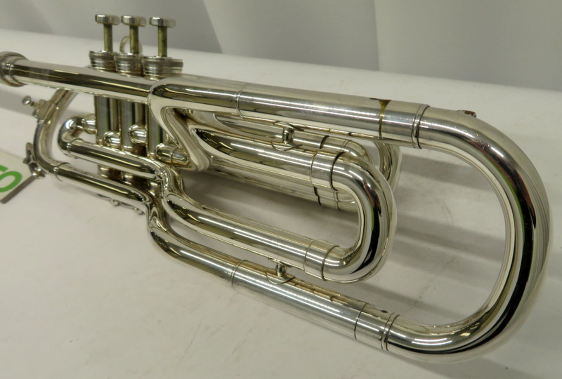 Besson 708 Fanfare Trumpet With Case. Serial Number: 838496. Please Note This Item Has Not - Image 9 of 17