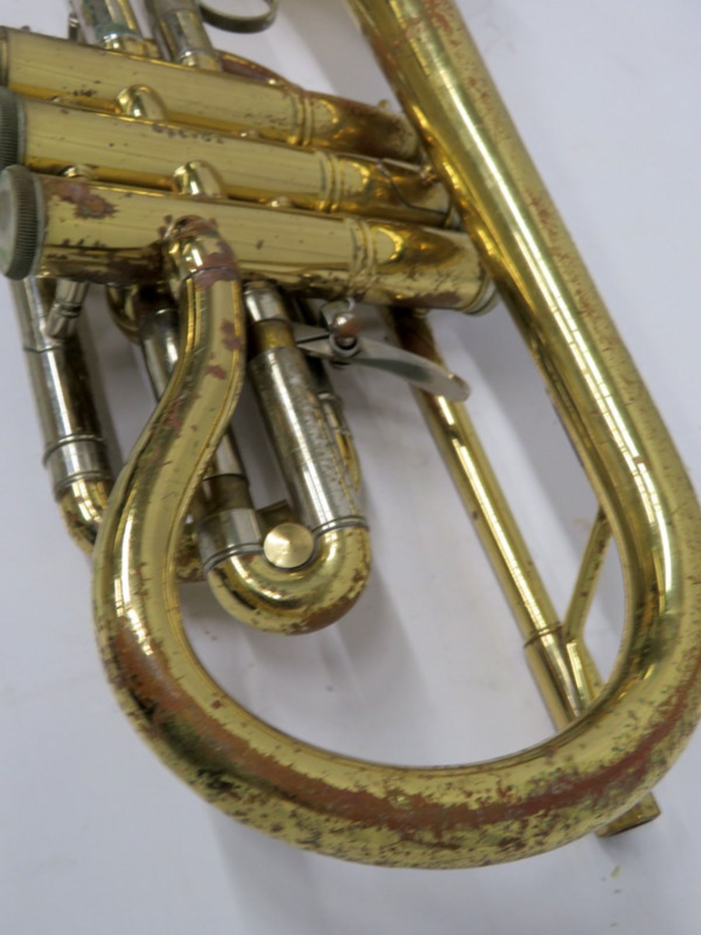 Bach Stradivarius 184 Cornet With Case. Serial Number: 504750. Please Note That This Item - Image 13 of 16