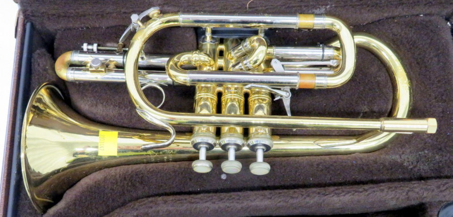 Bach Stradivarius 184 Cornet With Case. Serial Number: 568129. Please Note That This Item - Image 2 of 18