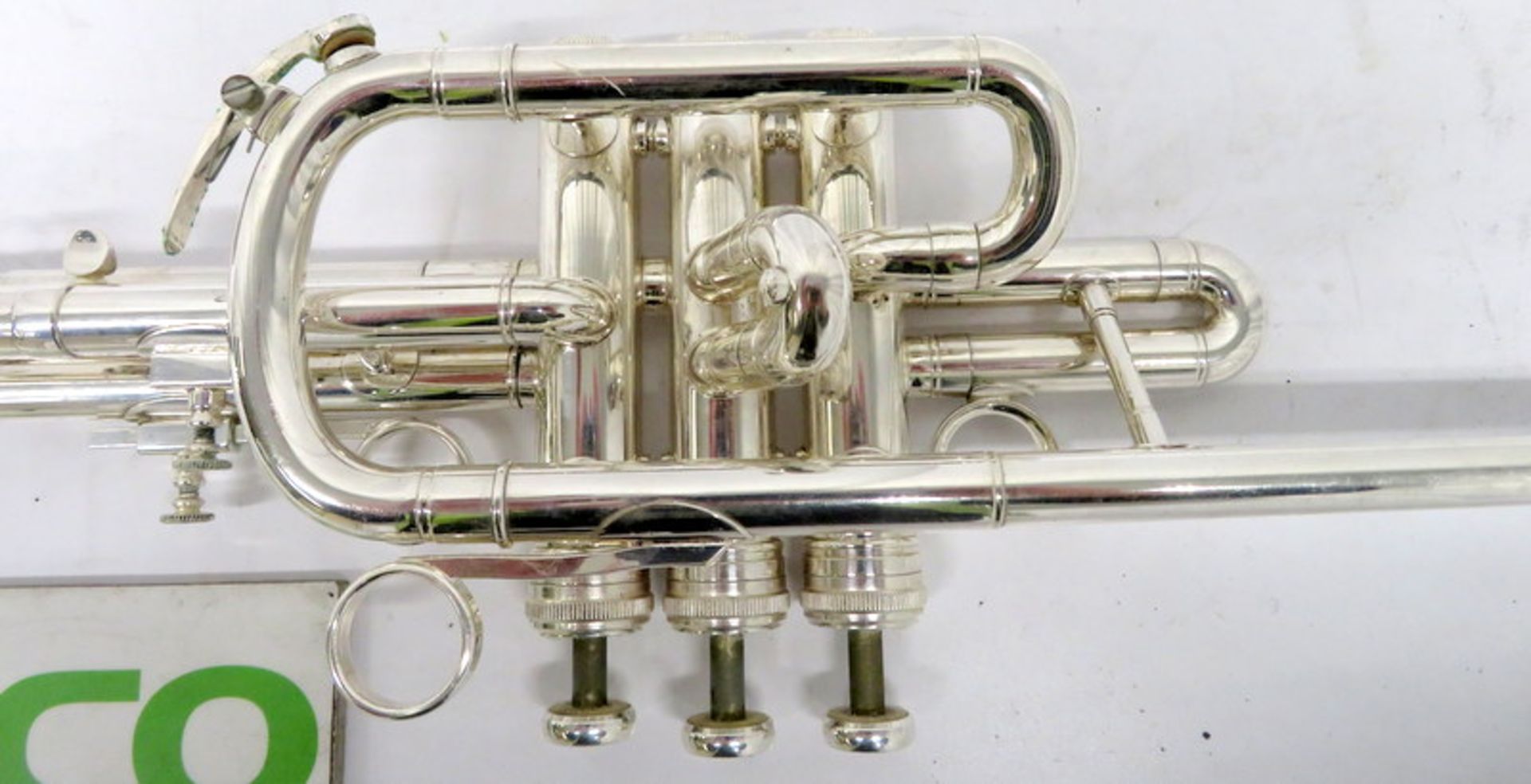 Besson International BE706 Fanfare Trumpet With Case. Serial Number: 890888. Please Note T - Image 10 of 15