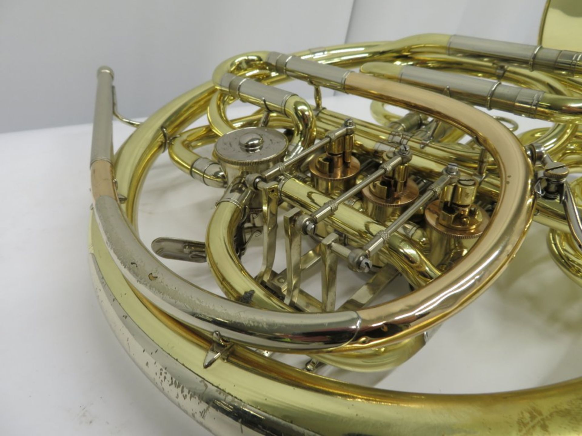 Gebr-Alexander Mainz 103 French Horn With Case. Serial Number: 21791. Please Note That Thi - Image 15 of 20