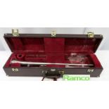 Besson International BE706 Fanfare Trumpet With Case. Serial Number: 890888. Please Note T