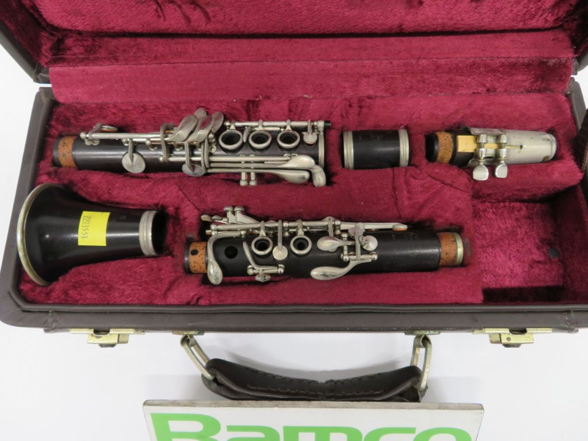 Buffet Crampon E Flat Clarinet With Case. Serial Number: 406320. Full length 42cm Please - Image 2 of 22