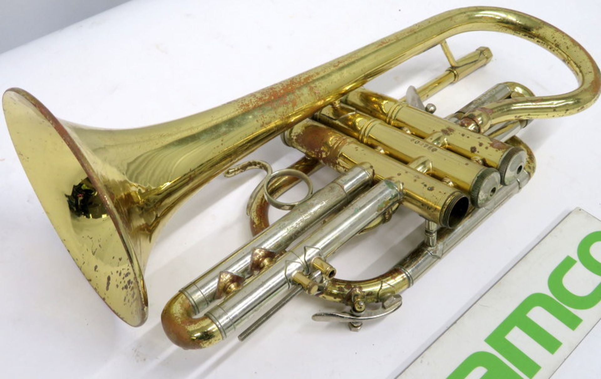 Bach Stradivarius 184 Cornet With Case. Serial Number: 504750. Please Note That This Item - Image 15 of 16