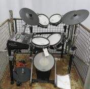 Roland V-Stage Series Electric Drum Kit. TD-12KX. Untested.