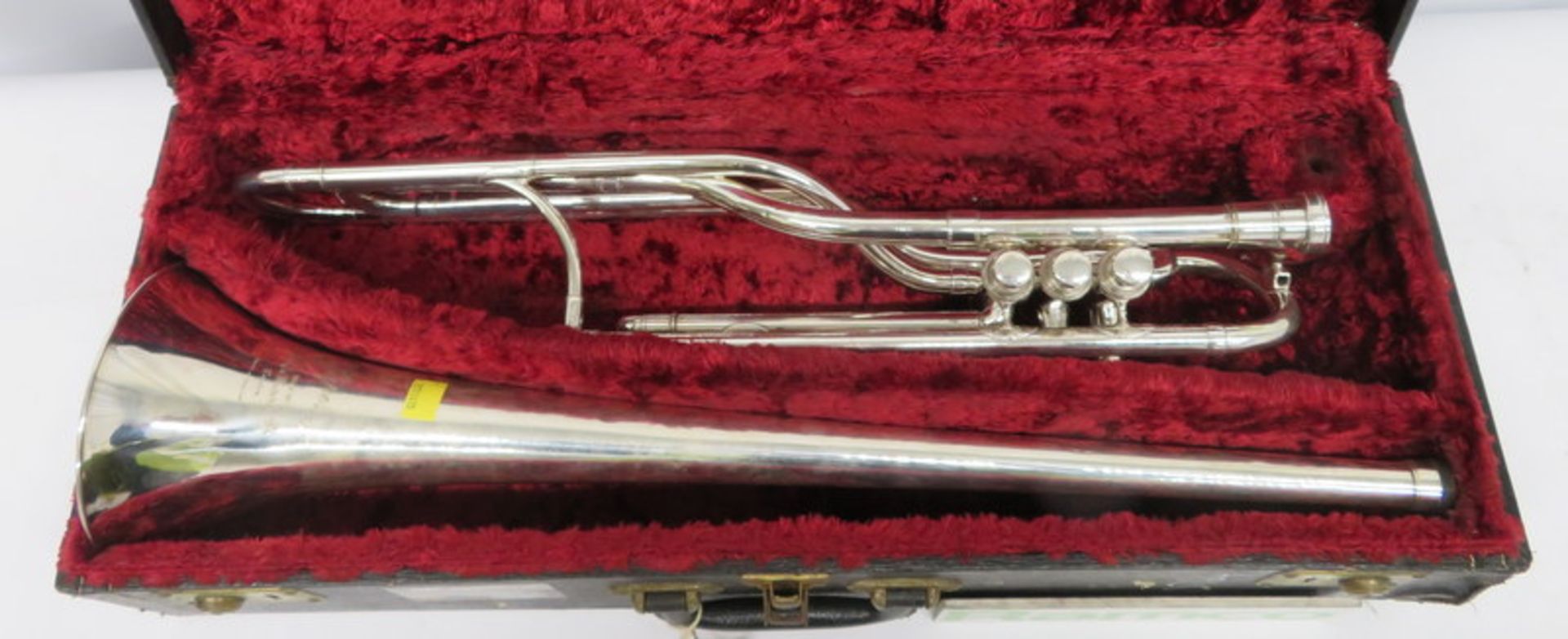 Boosey & Hawkes Imperial Fanfare Trumpet With Case. Serial Number: 335204. Please Note T - Image 2 of 18