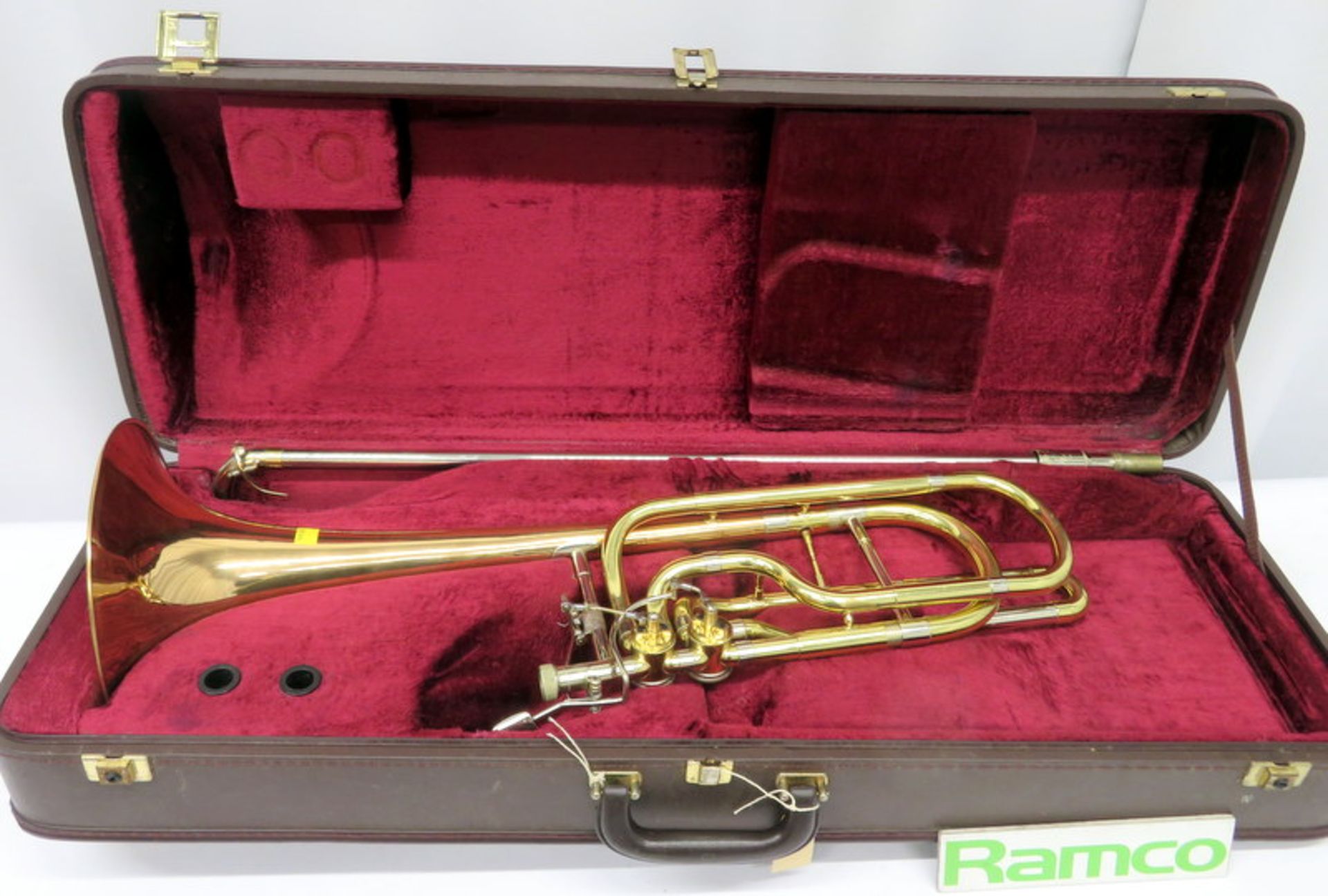 Besson Sovereign Trombone With Case. Serial Number: 826266. Please Note That This Item Ha