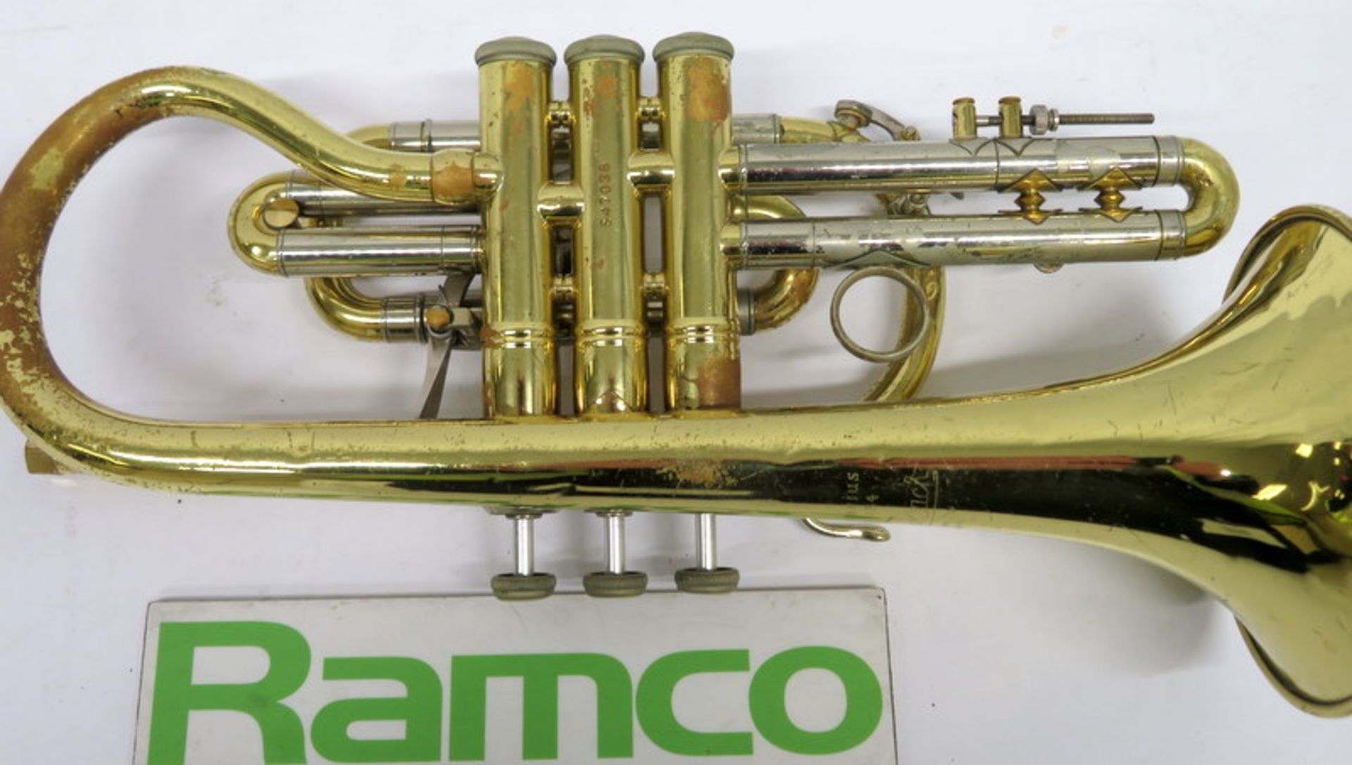 Bach Stradivarius 184 Cornet With Case. Serial Number: 547038. Please Note That This Item - Image 11 of 16