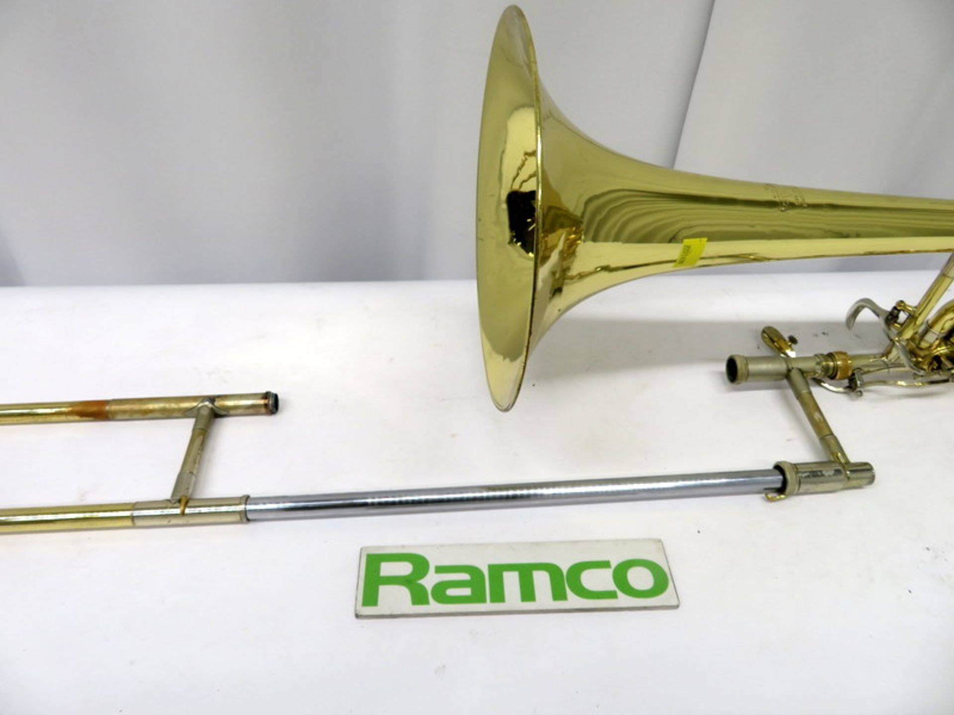 Vincent Bach Stradivarius 50B Trombone With Case. Serial Number: 81000. Please Note That T - Image 17 of 19