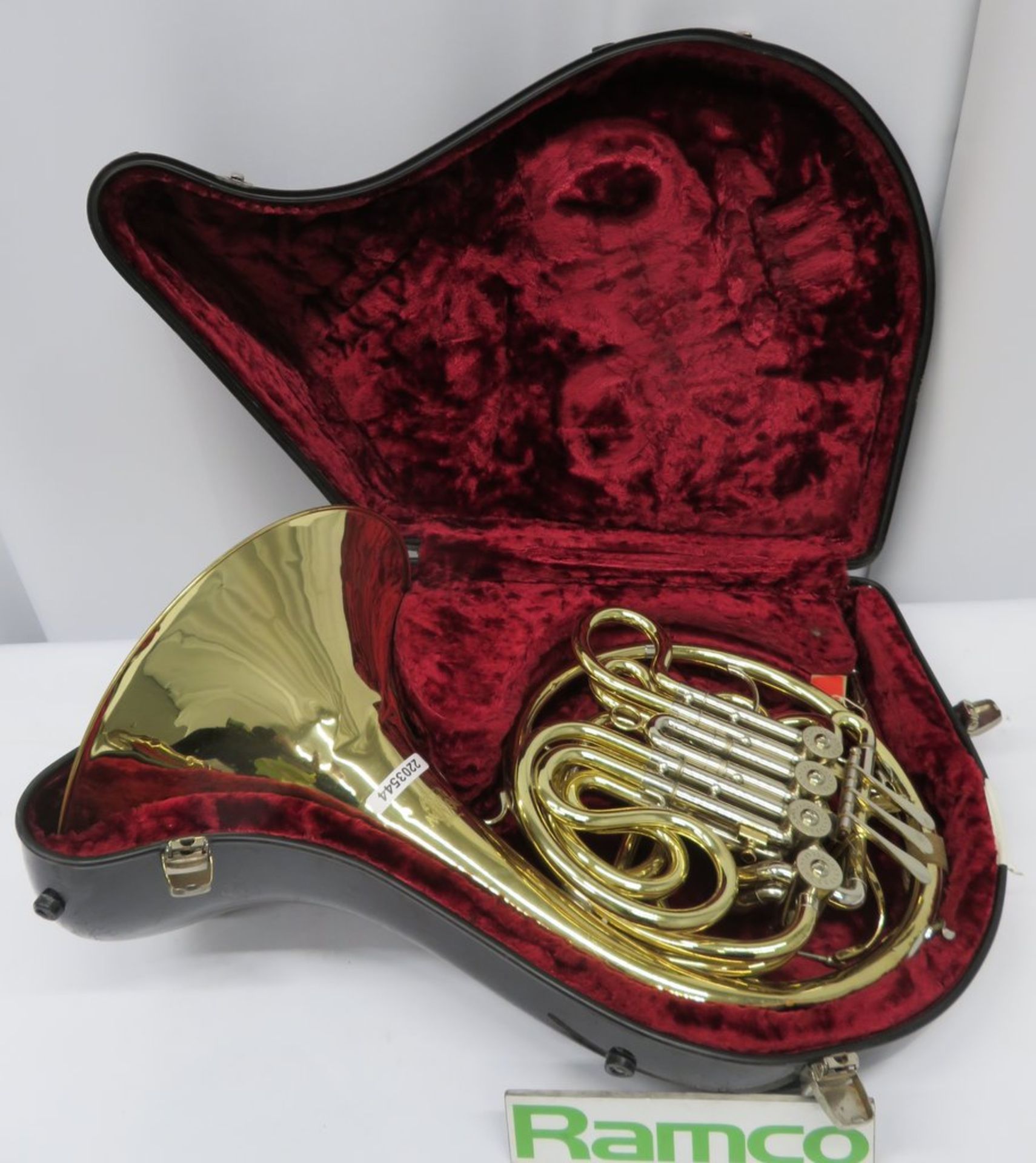 Paxman 20L Horn With Case. Serial Number: 3244. Please Note This Item Has Not Been Tested