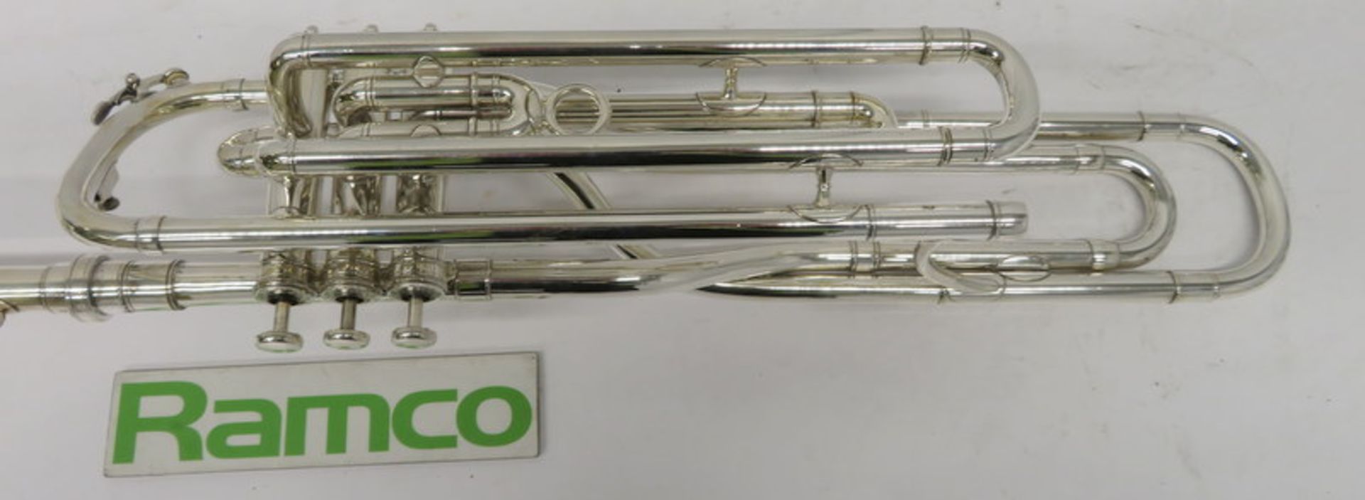 Boosey & Hawkes Imperial Fanfare Trumpet With Case. Serial Number: 335204. Please Note T - Image 13 of 18