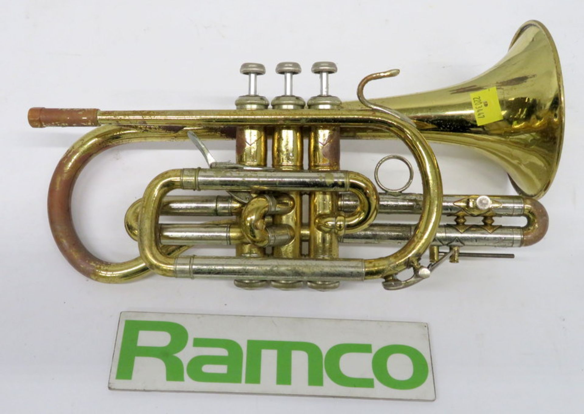 Bach Stradivarius 184 Cornet With Case. Serial Number: 519486. Please Note That This Item - Image 3 of 17