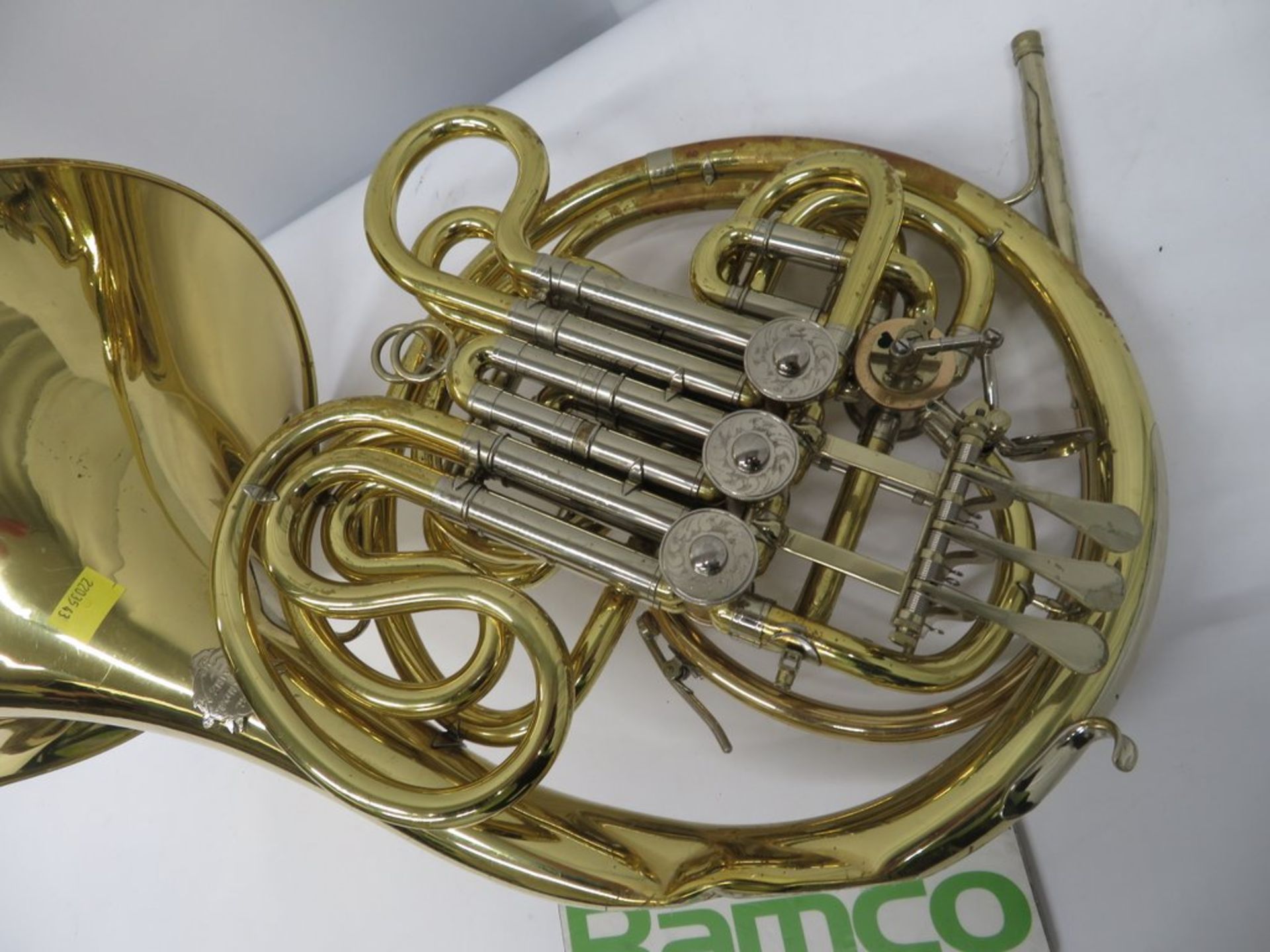 Gebr-Alexander Mainz 103 French Horn With Case. Serial Number: 17837. Please Note That Thi - Image 4 of 19