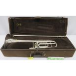 Vincent Bach Stradivarius 42 Tenor Trombone With Case. Serial Number: 12743. Please Note T