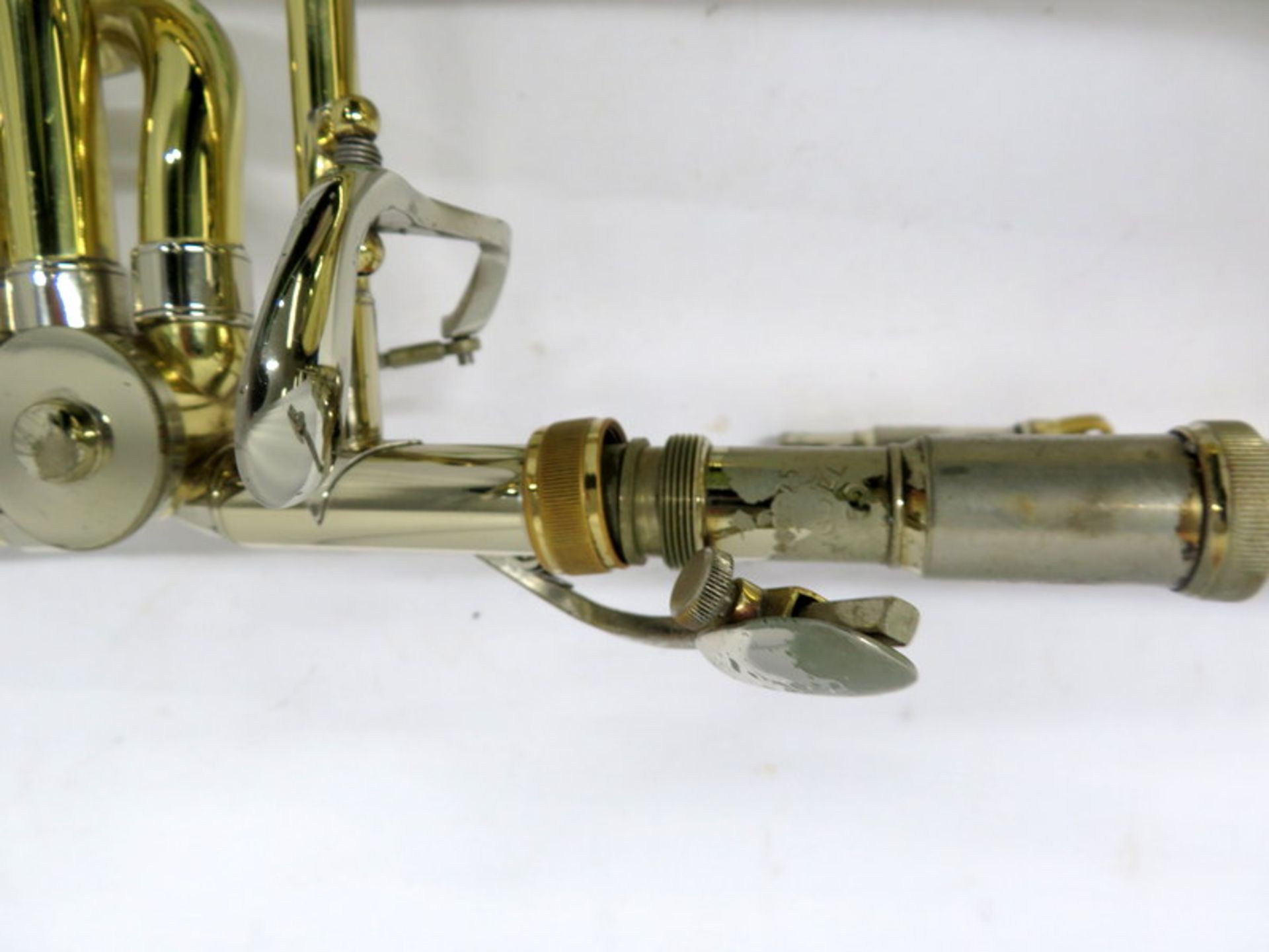 Vincent Bach Stradivarius 50B Trombone With Case. Serial Number: 81000. Please Note That T - Image 15 of 19