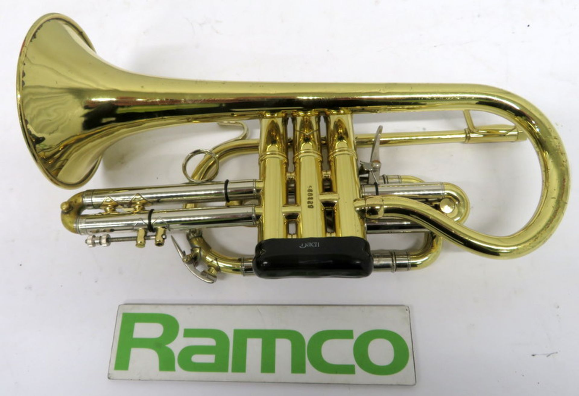 Bach Stradivarius 184 Cornet With Case. Serial Number: 568129. Please Note That This Item - Image 12 of 18