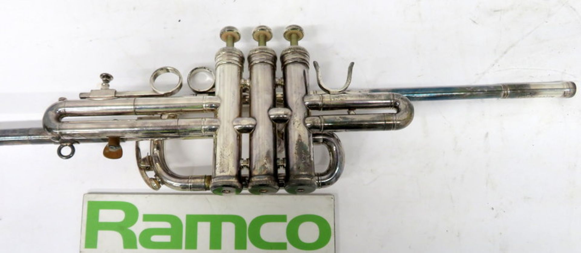Besson International BE706 Fanfare Trumpet With Case. Serial Number: 867824. Please Note T - Image 8 of 19