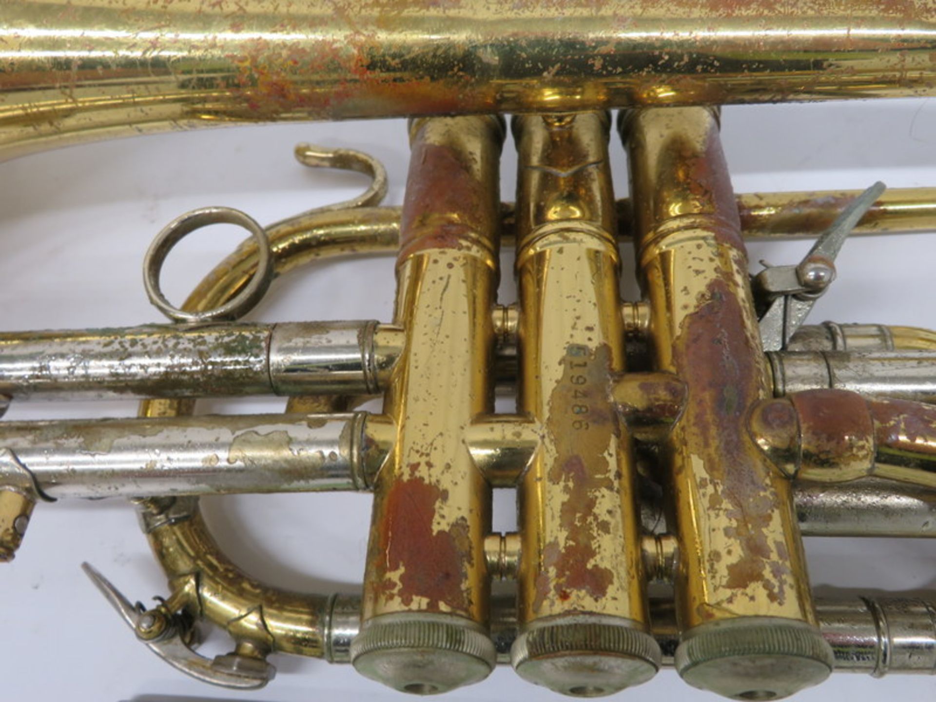 Bach Stradivarius 184 Cornet With Case. Serial Number: 519486. Please Note That This Item - Image 14 of 17