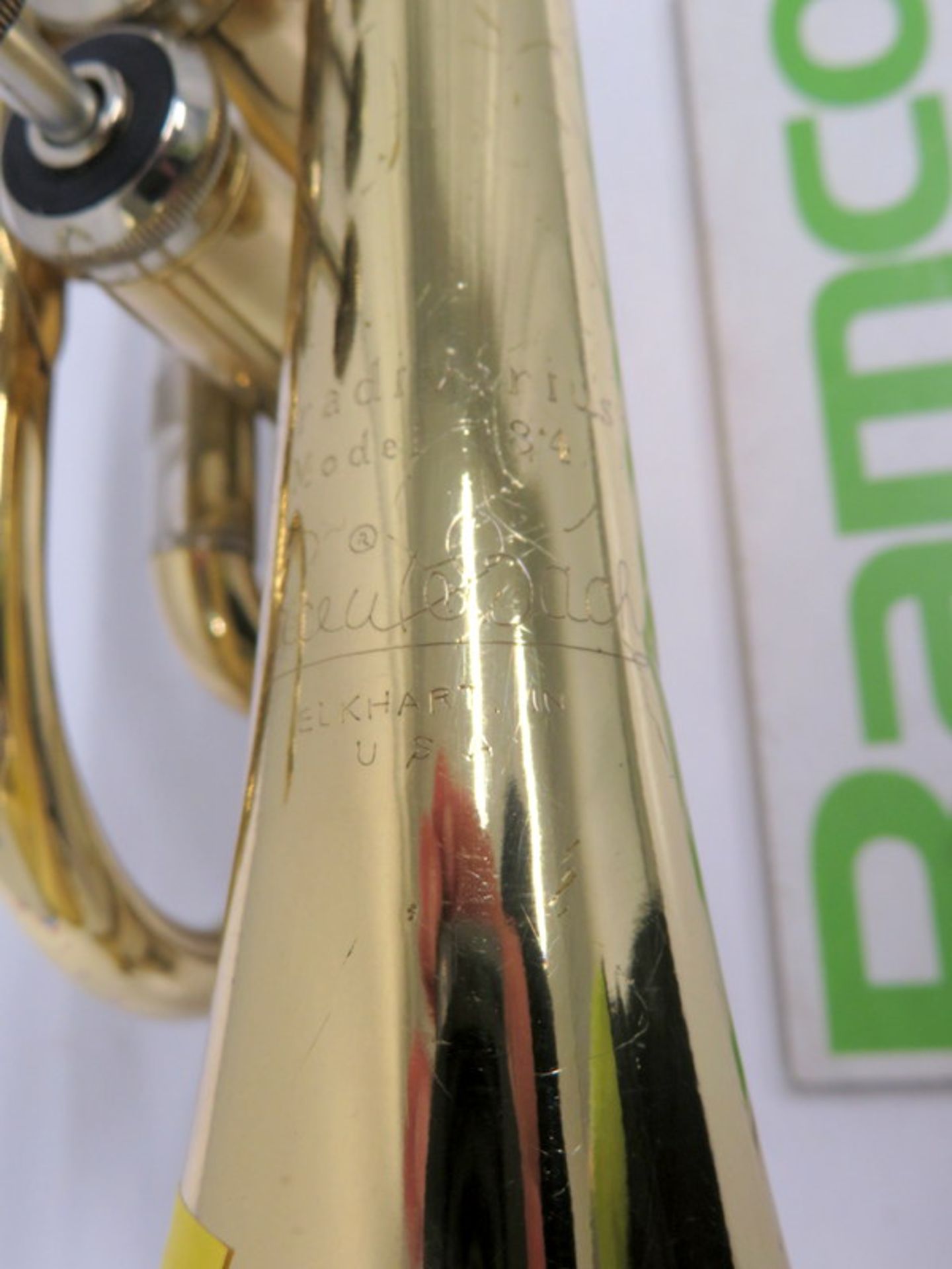 Bach Stradivarius 184 Cornet With Case. Serial Number: 551026. Please Note That This Item - Image 16 of 17