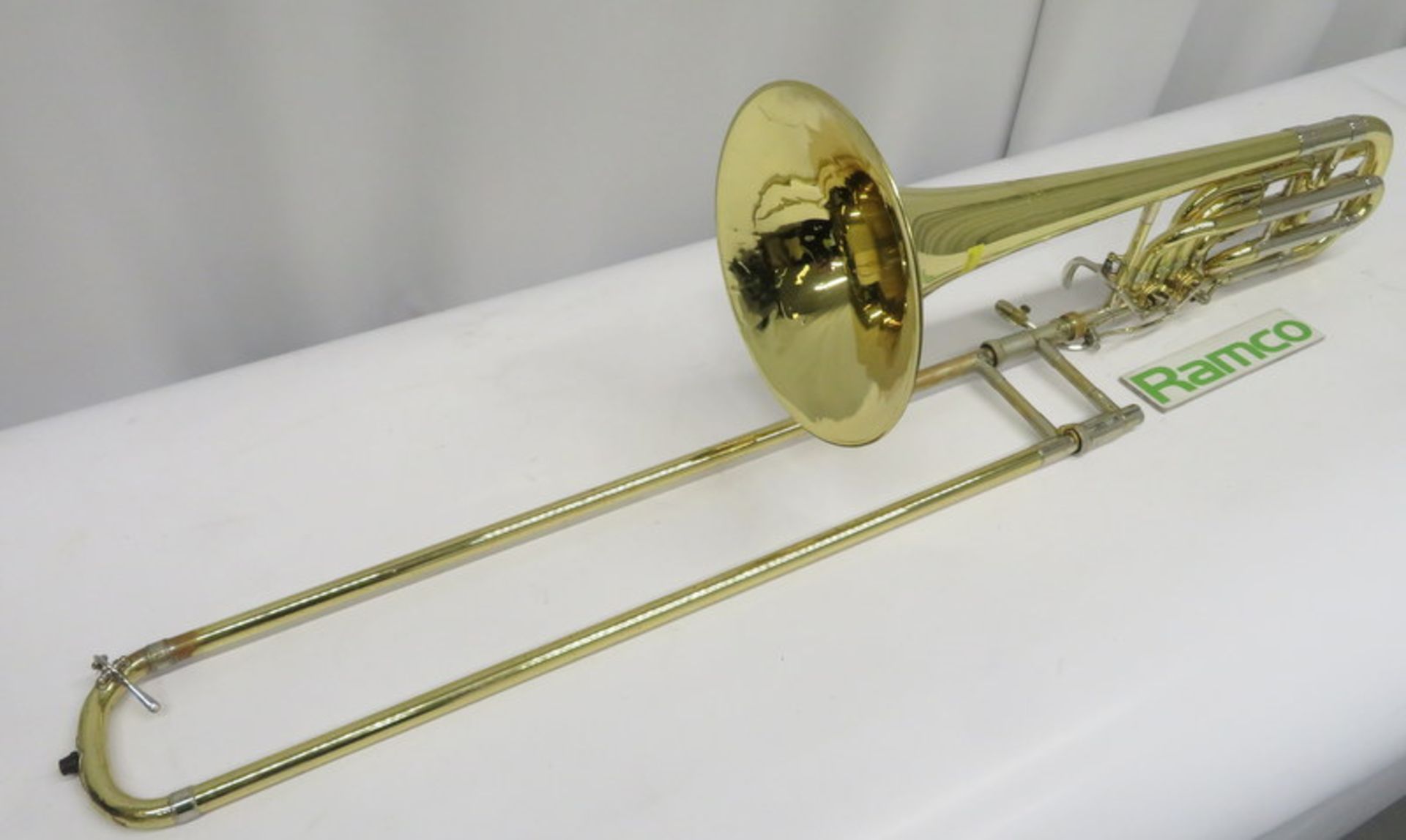 Vincent Bach Stradivarius 50B Trombone With Case. Serial Number: 81000. Please Note That T - Image 3 of 19