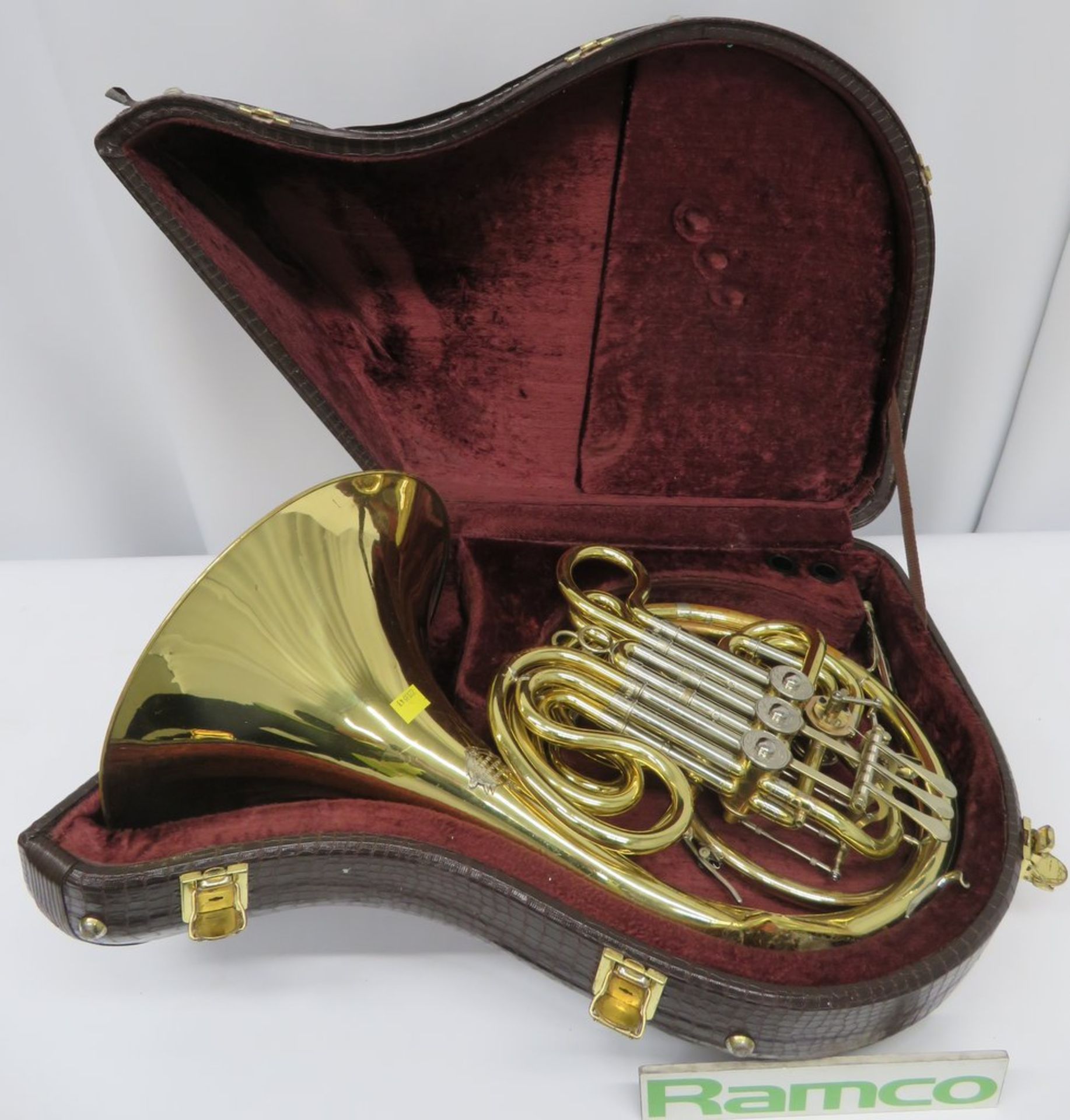 Gebr-Alexander Mainz 103 French Horn With Case. Serial Number: 17837. Please Note That Thi
