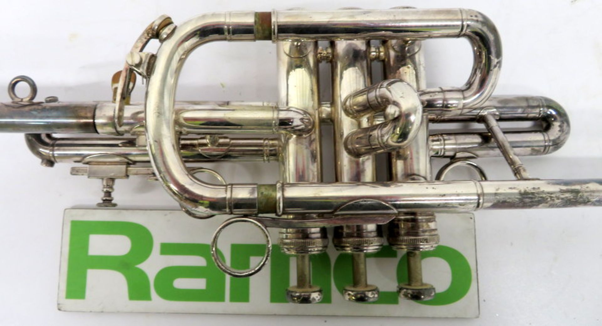 Besson International BE706 Fanfare Trumpet With Case. Serial Number: 867824. Please Note T - Image 12 of 19