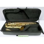 Henri Selmer Super Action 80 Serie 3 Tenor Saxophone With Case. Serial Number: N.657313.