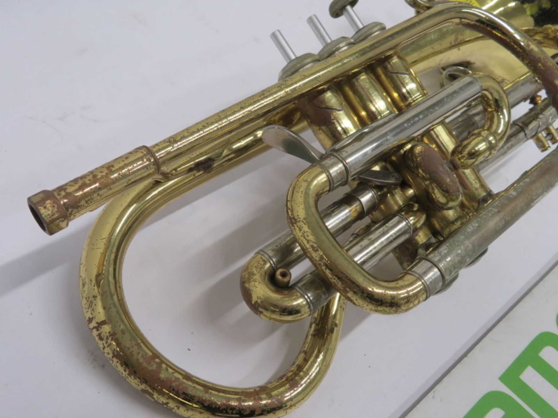 Bach Stradivarius 184 Cornet With Case. Serial Number: 504750. Please Note That This Item - Image 8 of 16