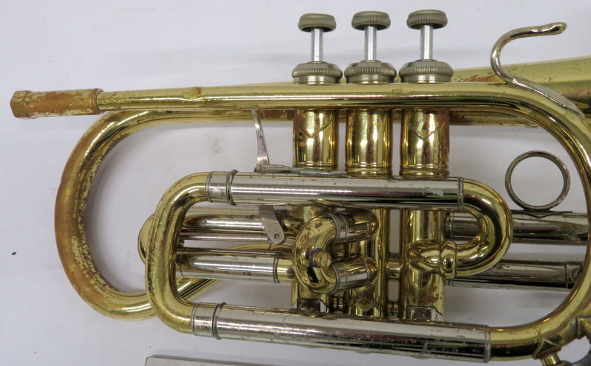 Bach Stradivarius 184 Cornet With Case. Serial Number: 547038. Please Note That This Item - Image 6 of 16