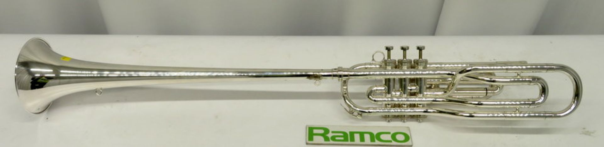 Besson International BE708 Fanfare Trumpet With Case. Serial Number: 884167. Please Note T - Image 3 of 15